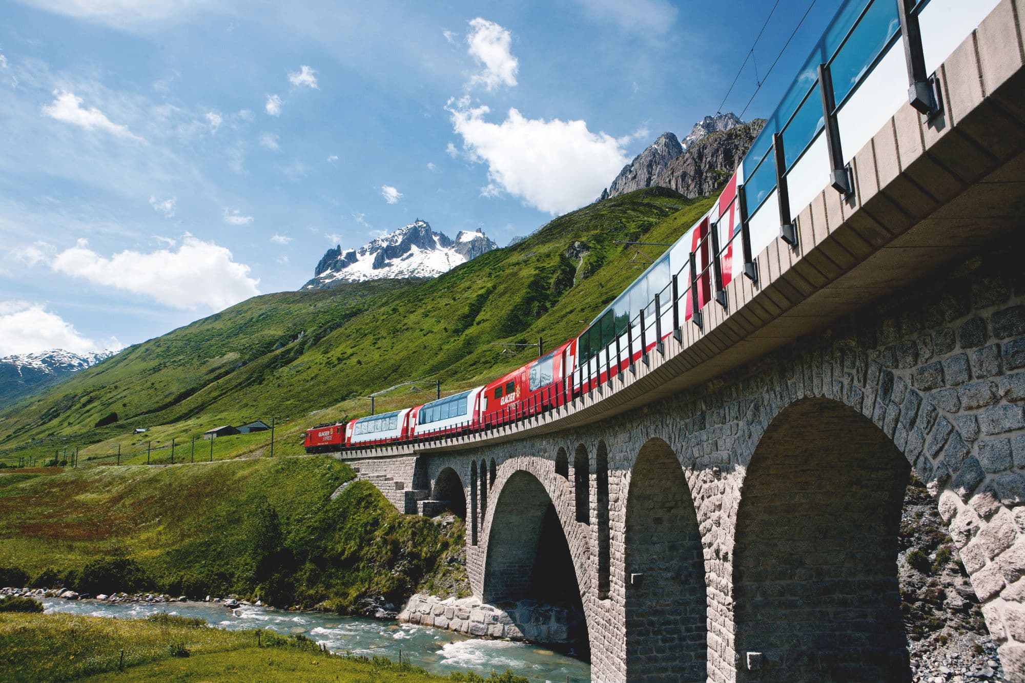 Train Journeys Through the Swiss Alps