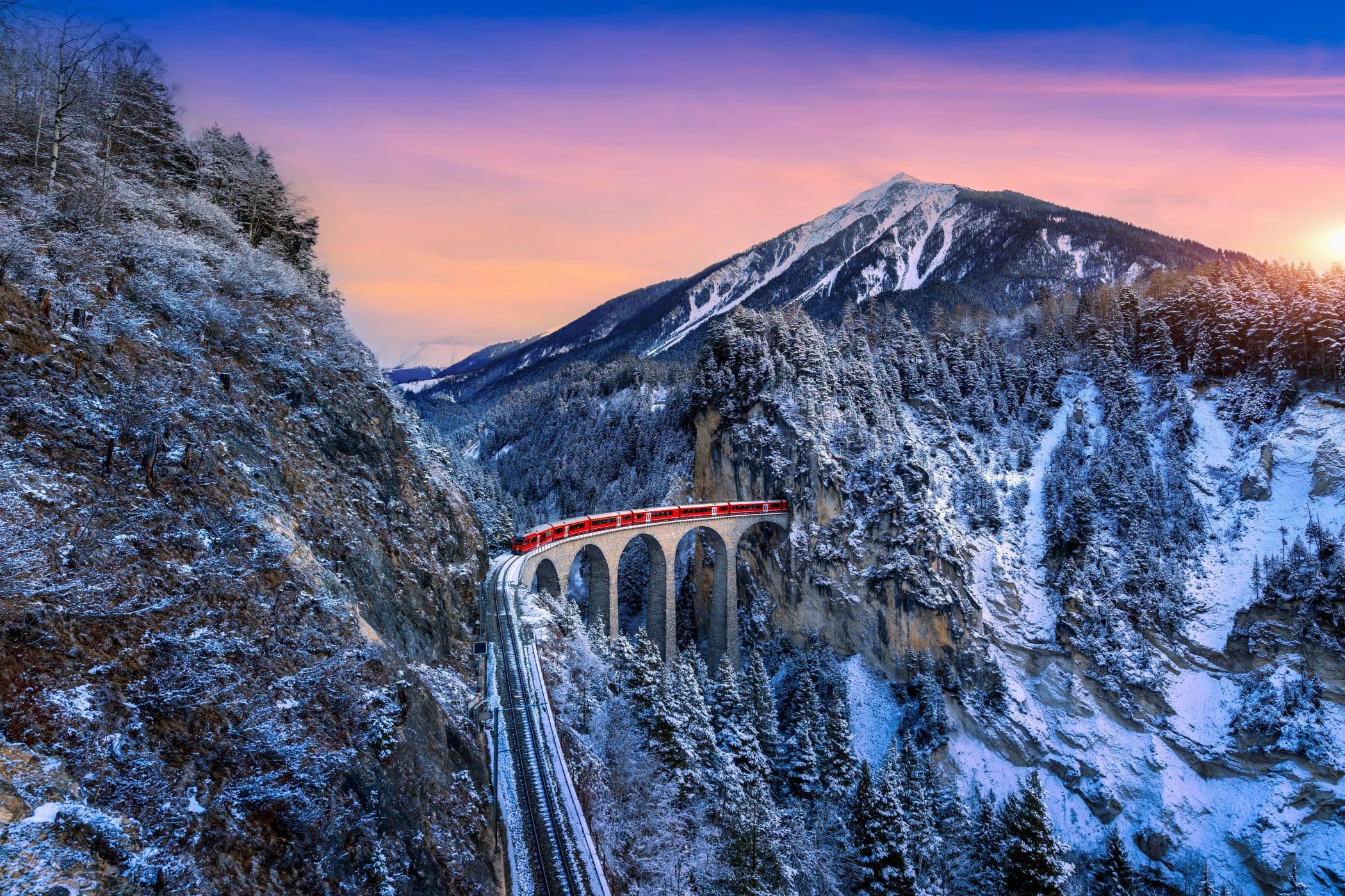 Railways That Reach High Mountain Passes